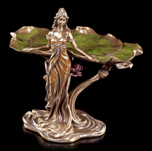 Bol art nouveau femme - bol, avec