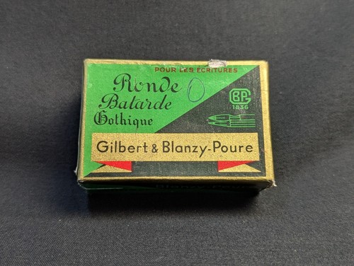 Boite 144 plumes - plumes, gilbert