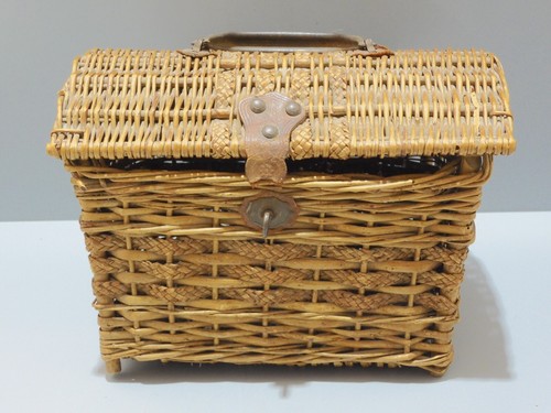 Ancien panier osier - osier, &