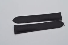 Cartier Bracelet En Cuir 20Mm Boucle Déployante 18Mm Neuf 20-18 Neuf Noir Tank