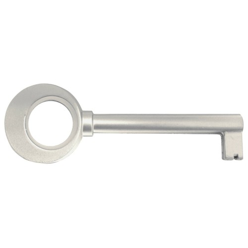 Lock key 72mm nickel - 72mm, plated