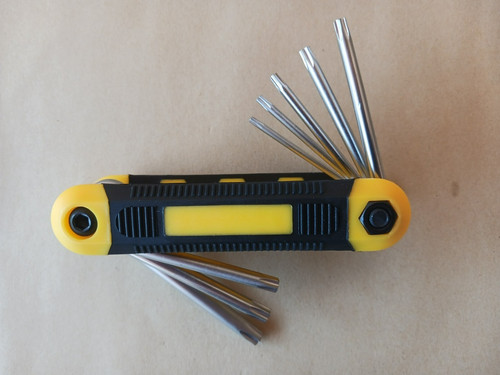 Jeu clés torx - 8, sur