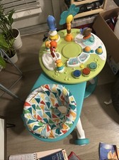 Bright Starts Around We Go 2-in-1 Walk-Around Baby Activity Center & Table, T...