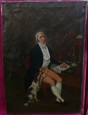 Portrait d'un Homme avec son