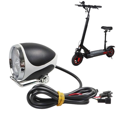 Feu avant phare trottinette