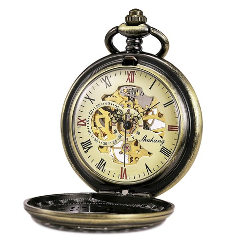 Montre poche avec chaîne - de,