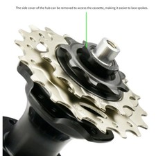 Moyeu vélo pliant aluminium