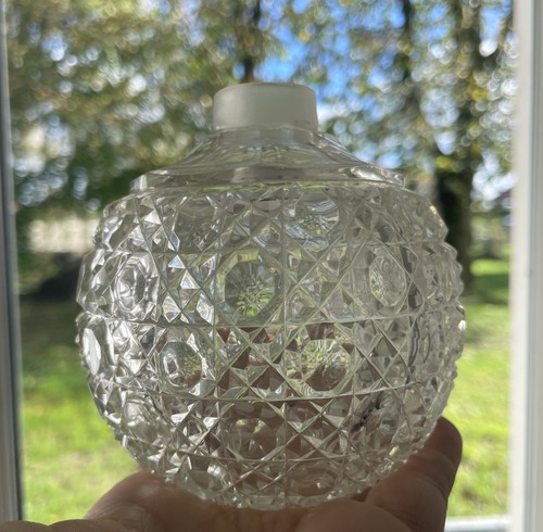 Flacon bouteille boule - , cristal