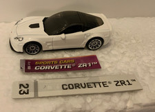 2011 Matchbox Sports Cars white Corvette ZR-1.  Diecast. 1:60