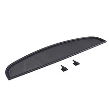 Coupe vent Filet anti-remous compatible avec Pontiac Solstice  (2007-2009) Noir