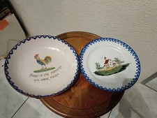 Faience Charolles  Assiettes