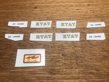 Kit Transfert pour Train Hornby Autorail Bugatti Micheline ETAT Triple Échelle O