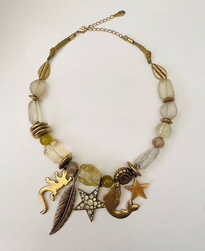 Collier oversize breloques - collier, à