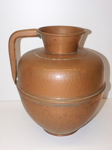 Ancienne canne lait cuivre - a,