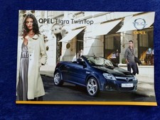Opel Tigra Twin Top Brochure 1.2007