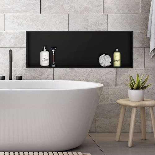 étagère murale douche niche - douche,