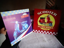 1 CHOICE current print board old scooter Vespa Models 1958.1960 