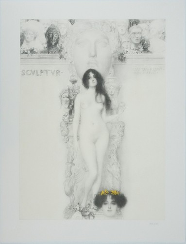 Gustav klimt allégorie - gustav, l'allégorie