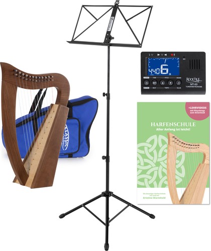 Irlandais set celtique harpe - set,