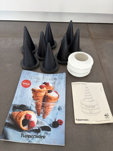 Tupperware cornets party - tupperware, +