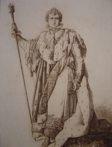 Grande gravure napoleon ier - grande,