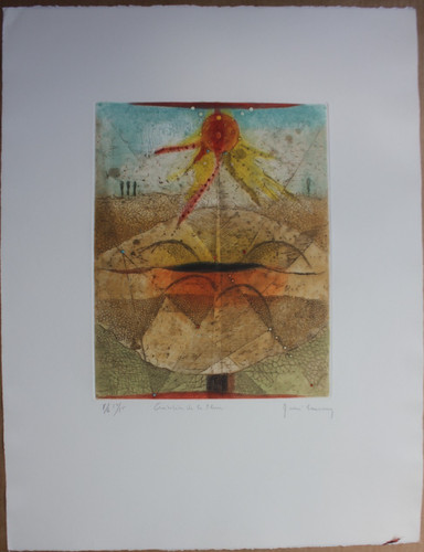 René carcan gravure etching - carcan,