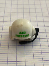 Playmobil white helmet air rescue + microphone 30648670 3004988 3845