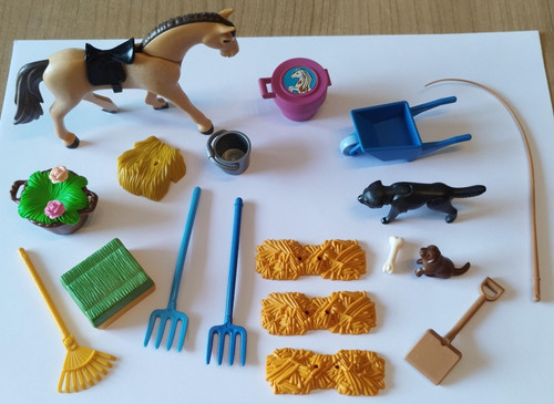 Playmobil lot cheval - lot,