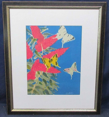 Lithographie bernard cathelin - lithographie,
