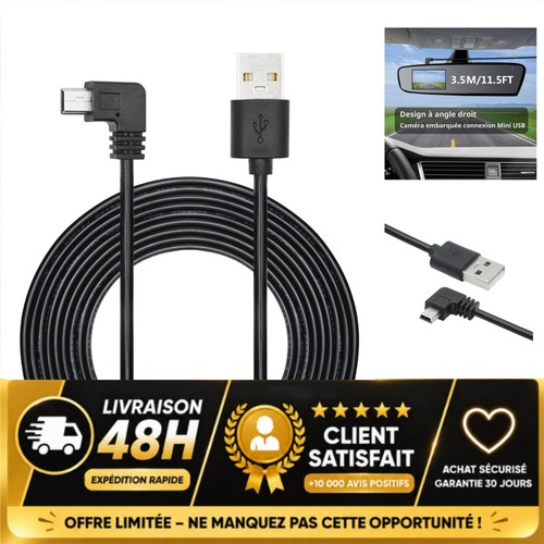 Câble mini usb - mini, m