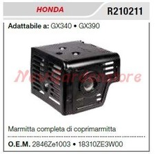 Silencieux HONDA Motoculteur