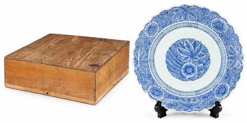 Imari large blue white - blue,