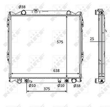 NRF Radiateur, refroidissement