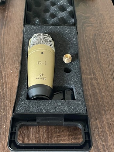 Microphone statique berhinger - microphone,
