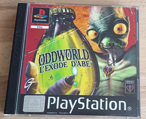 Playstation ps1 oddworld - playstation,