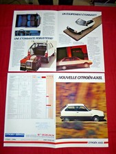 N°4021 / CITROEN AXEL ; dépliant   juin 1984