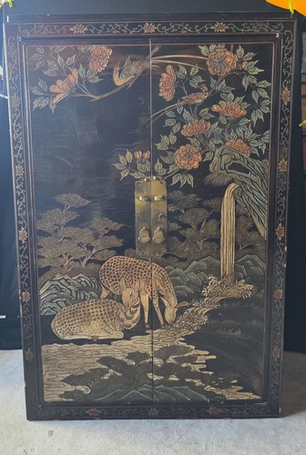 Cabinet meuble chinois - cabinet,