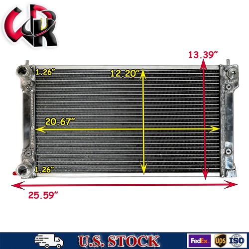 Rows aluminum radiator - aluminum,