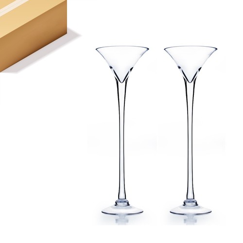 Martini glass floral vase - martini,