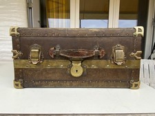 Valise ancienne bois - Serrure