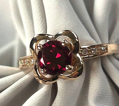 Etui papier bague rose - etui, 18