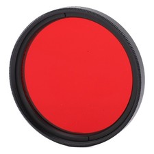 Camera Waterproof Filter Full Red Lens Filter Optical Glass For Camera