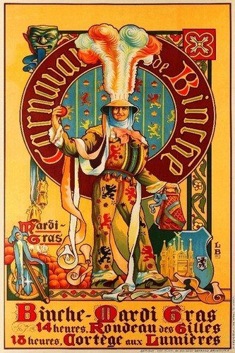 Binche carnaval rpyw poster - -,