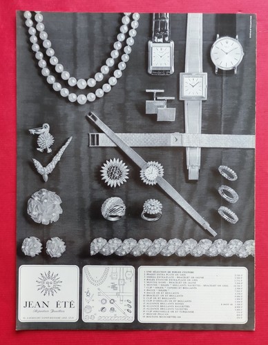 Publicite presse montres et - publicite,