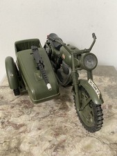 GROUP ACTION JOE GEYPER MAN MOTORCYCLE SIDE CAR COMPLETE HASBRO CEJI LOOSE EXCELLENT CONDITION!