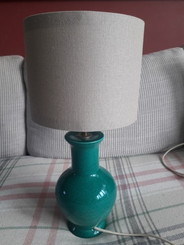 Lampe vintage céramique - lampe,
