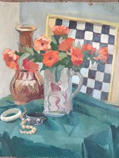 TABLEAU ANCIEN NATURE MORTE
