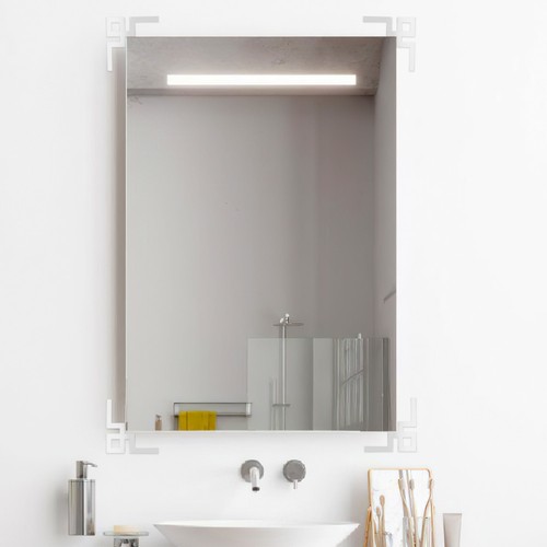 Pcs sticker mural miroir - pcs,
