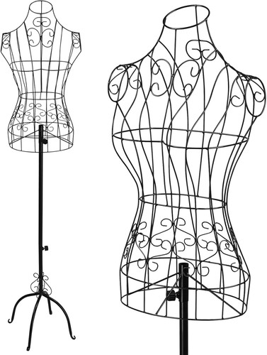 Female wire dress - dress, vintage
