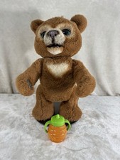 FurReal Cubby The Curious Bear Interactive Plush Toy Fur Real *See Video- Works